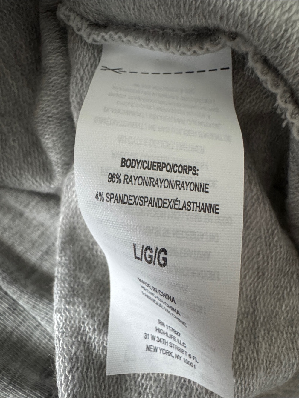NWT GAIAM Relax Wrap Gray Hooded Open-Front Cardigan Large - Picture 7 of 7